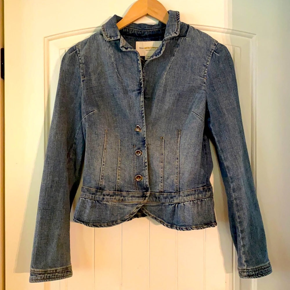 Anthropologie Jean jacket - Picture 1 of 5